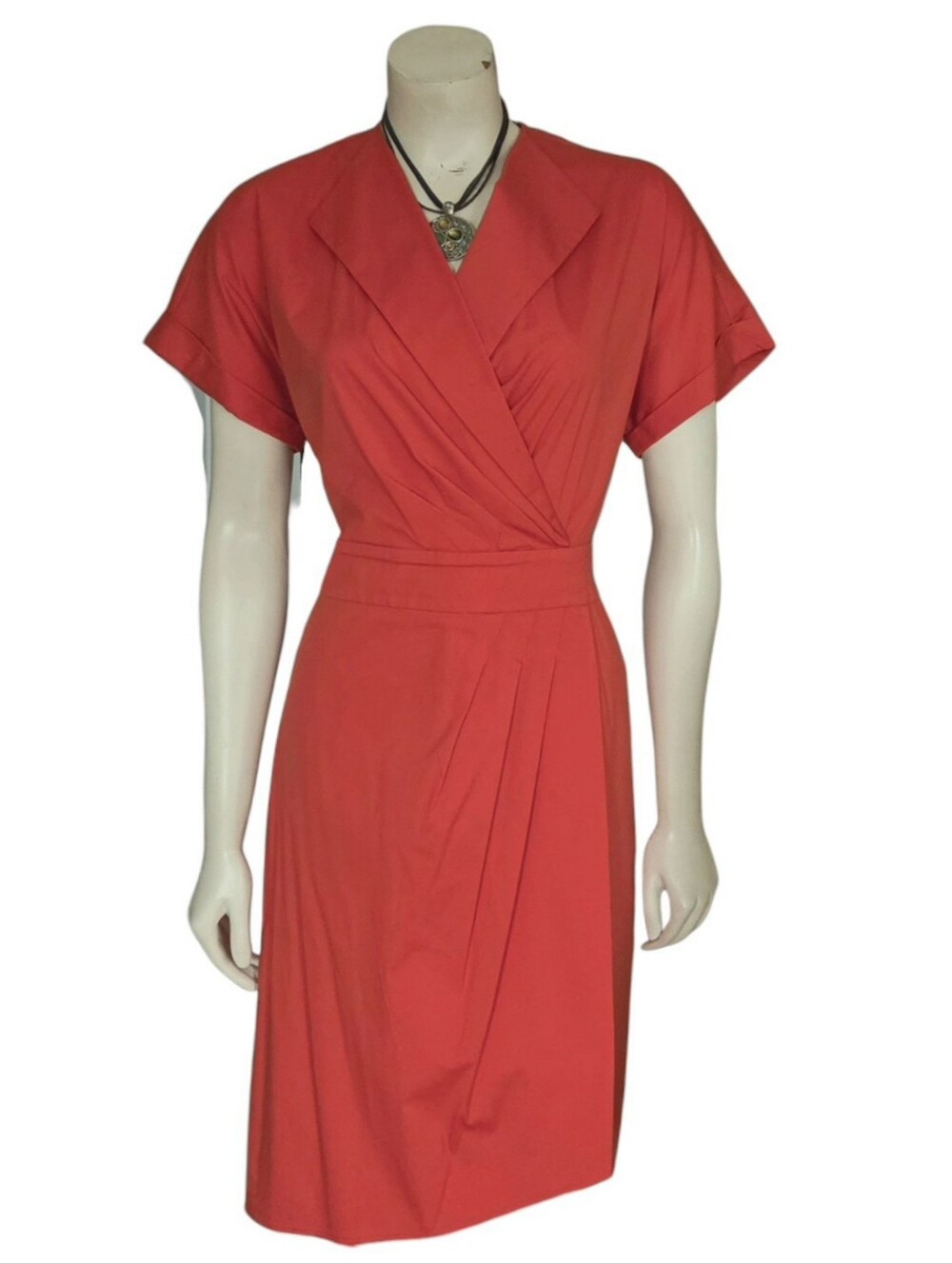 Lafayette 148 Cotton Shirt Dress Size 10